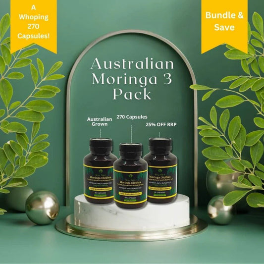 Australian Moringa 3 Pack