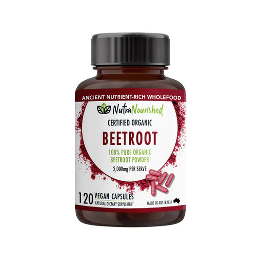 Beetroot Capsules Certified Organic