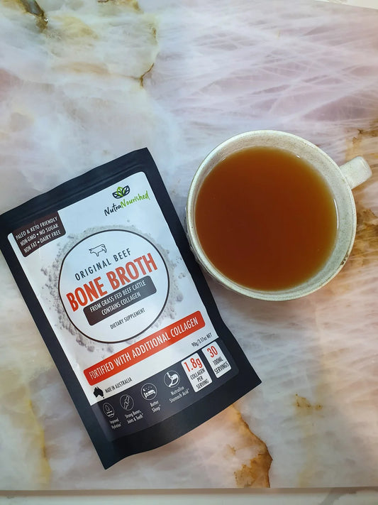 Bone Broth Beef Powder – Premium Grass-Fed